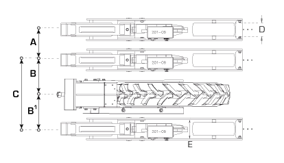 SN 620 / SN Hybrid detail of maatvoering
