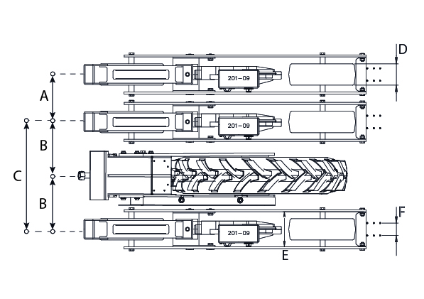 SN 2 130 detail of maatvoering