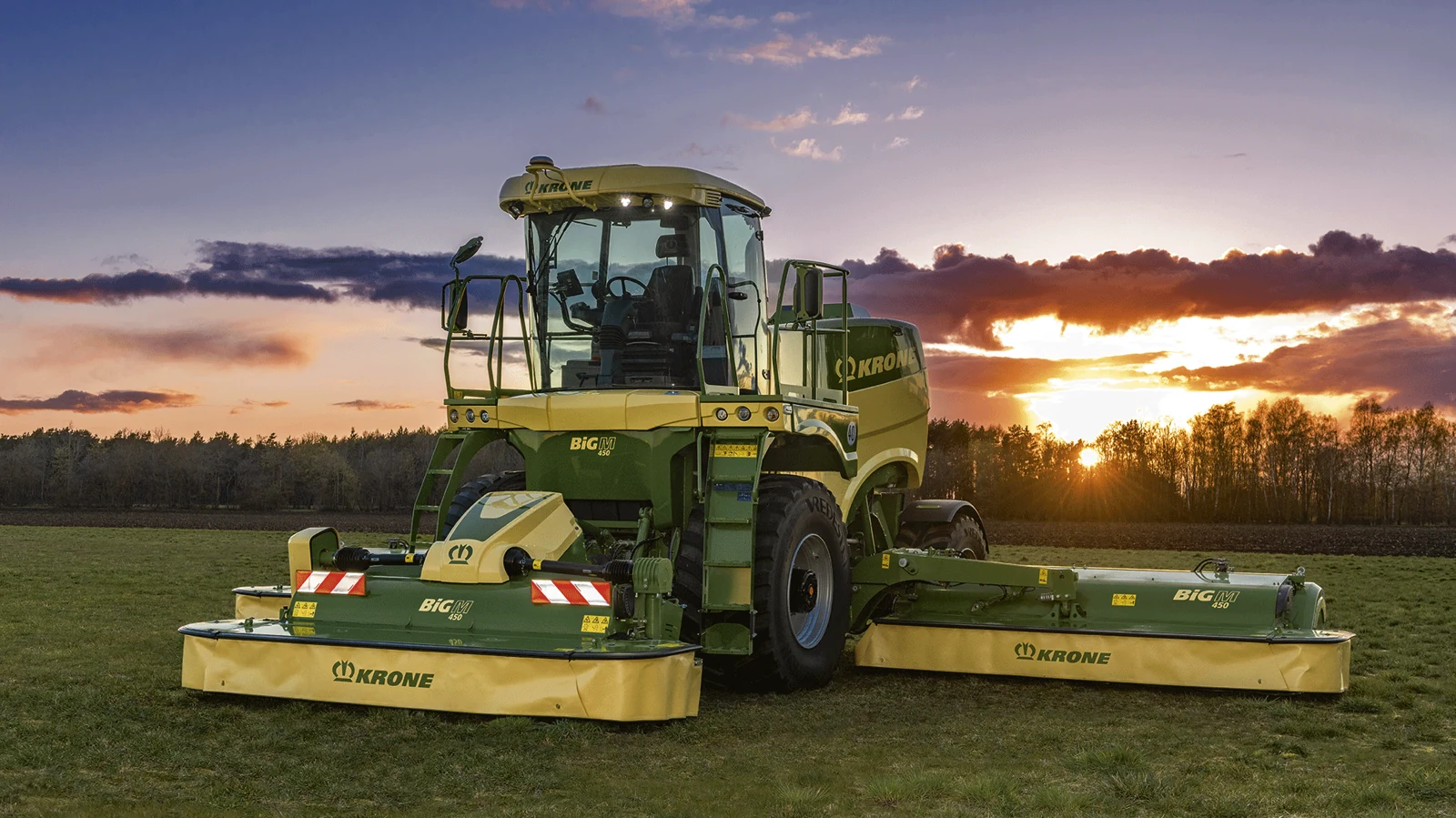 KRONE BiG M 450 zelfrijdende maaier