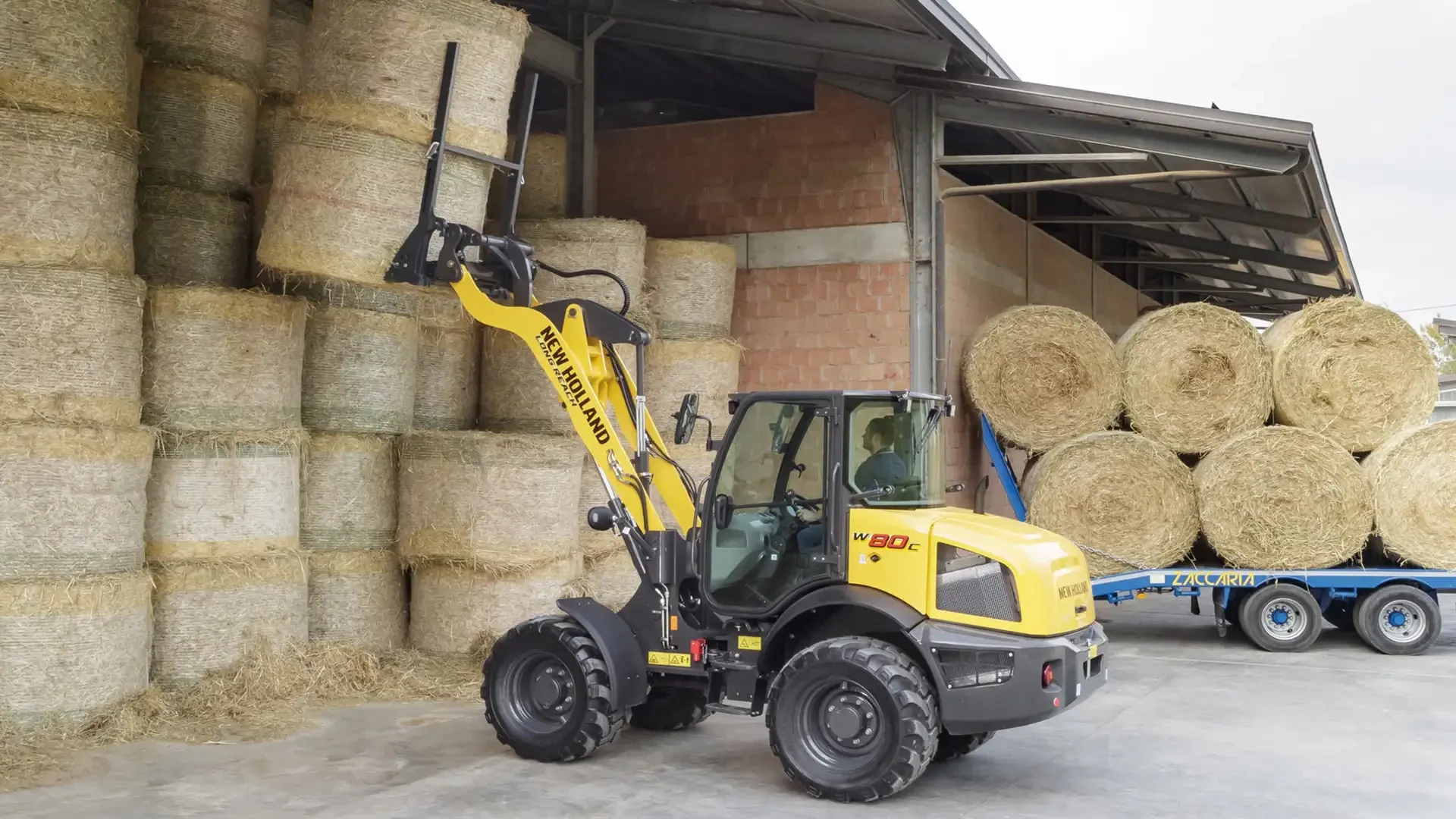 Compacte wielladers C-serie Evolution en W40X · fabrikantbeeld