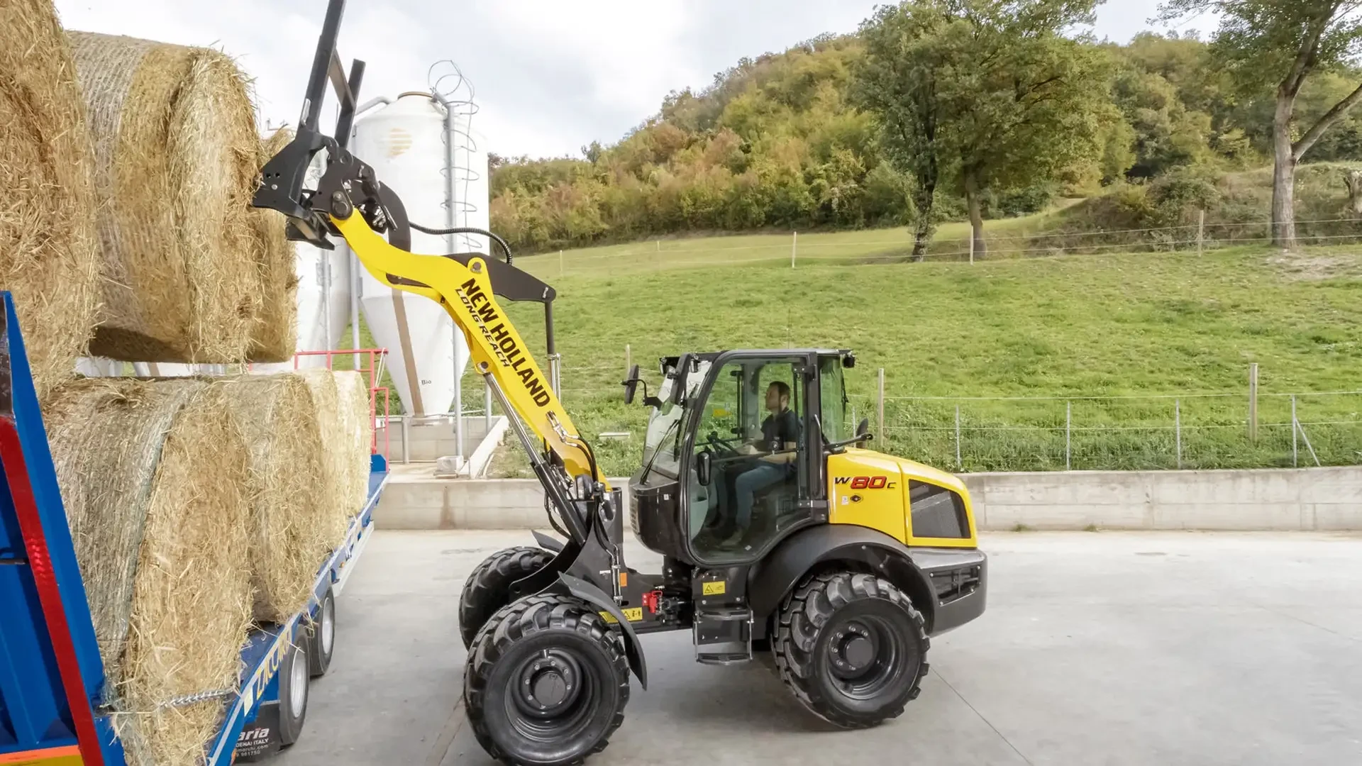 Compacte wielladers C-serie Evolution en W40X · fabrikantbeeld