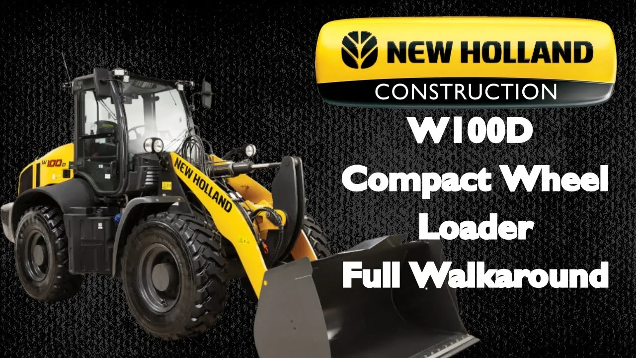New Holland W100D Walkaround