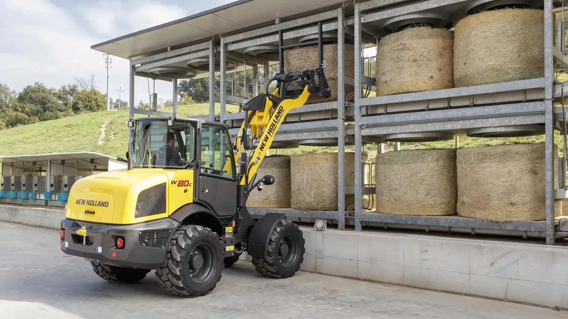 Compacte wielladers C-serie Evolution en W40X · fabrikantbeeld