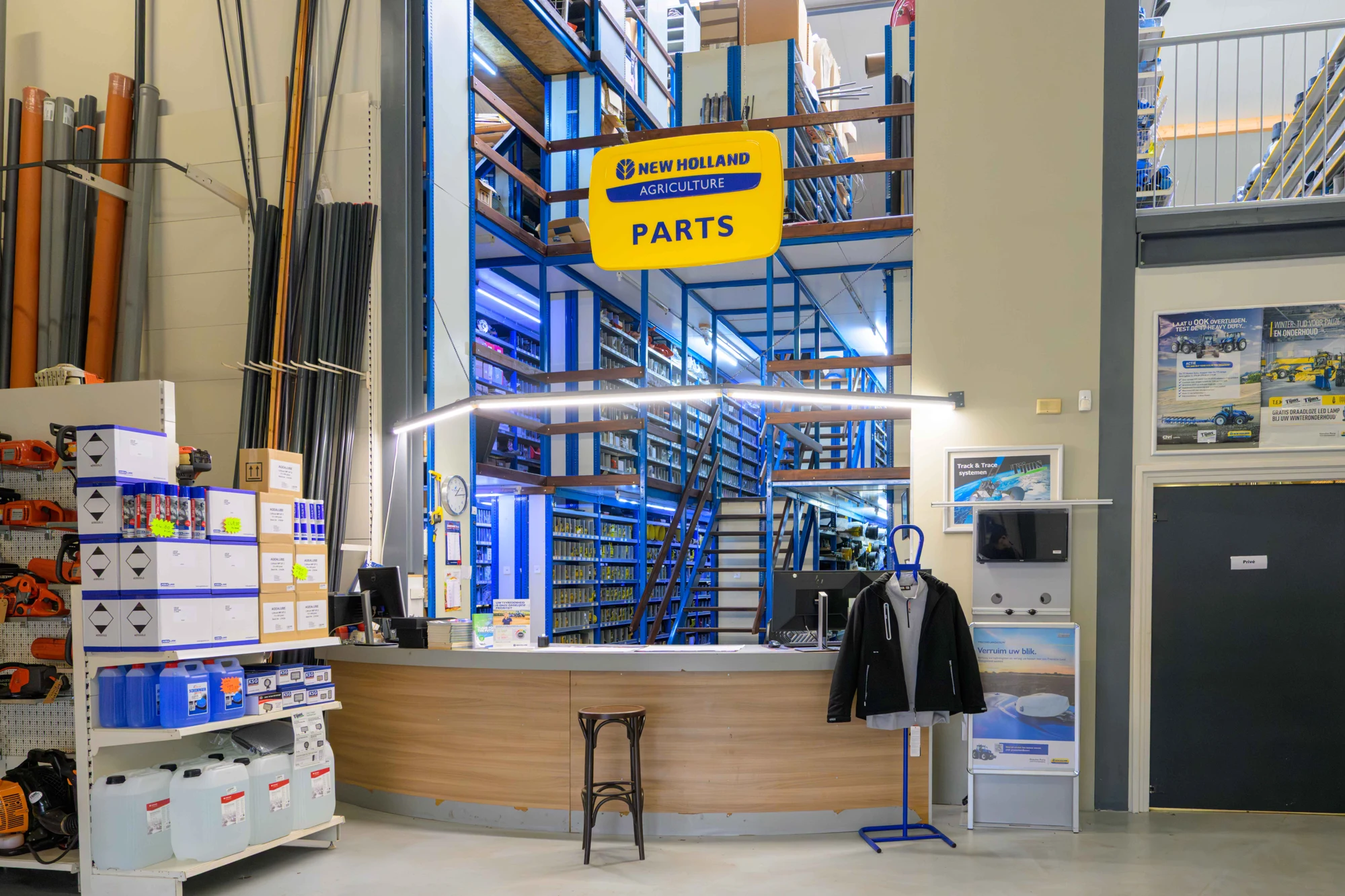Een magazijn met slagkracht.